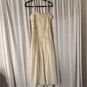 Zara Elegant Cream Dress
